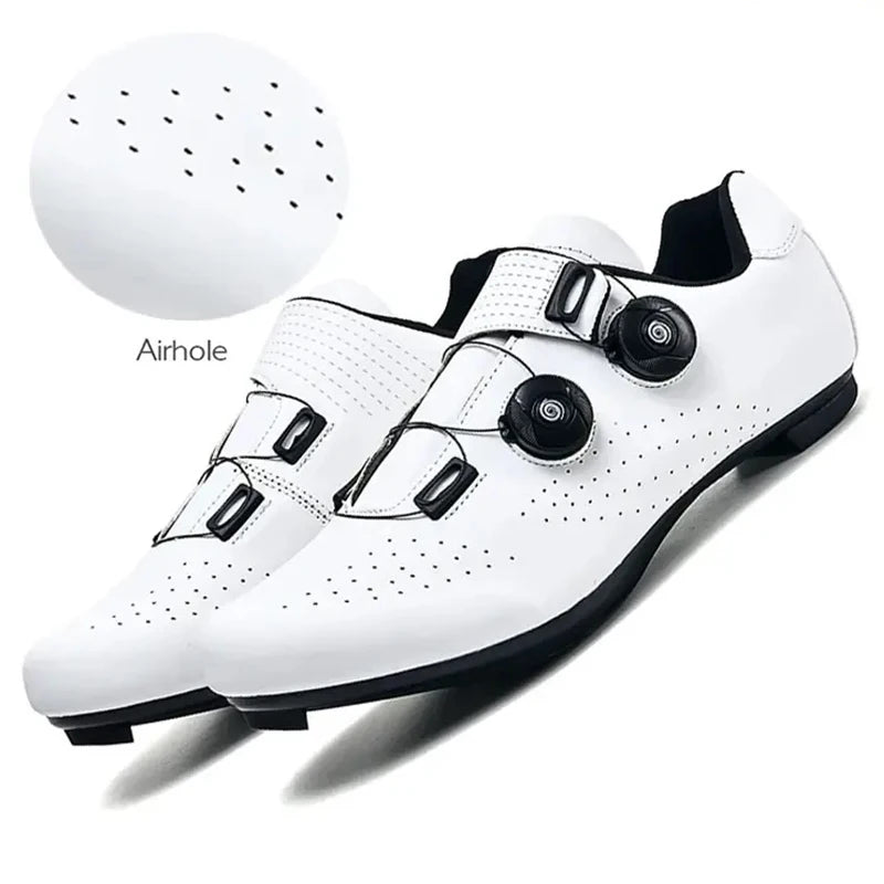 Men’s MTB & Road Cycling Shoes – SPD Pedal Compatible Racing Sneakers with Flat Sole