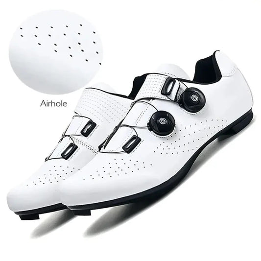 Men’s MTB & Road Cycling Shoes – SPD Pedal Compatible Racing Sneakers with Flat Sole